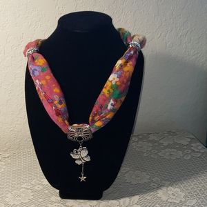 Scarf necklace